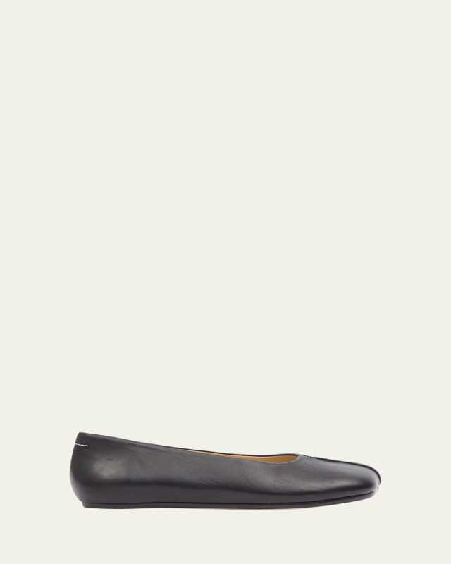 Leather Ballet Flats